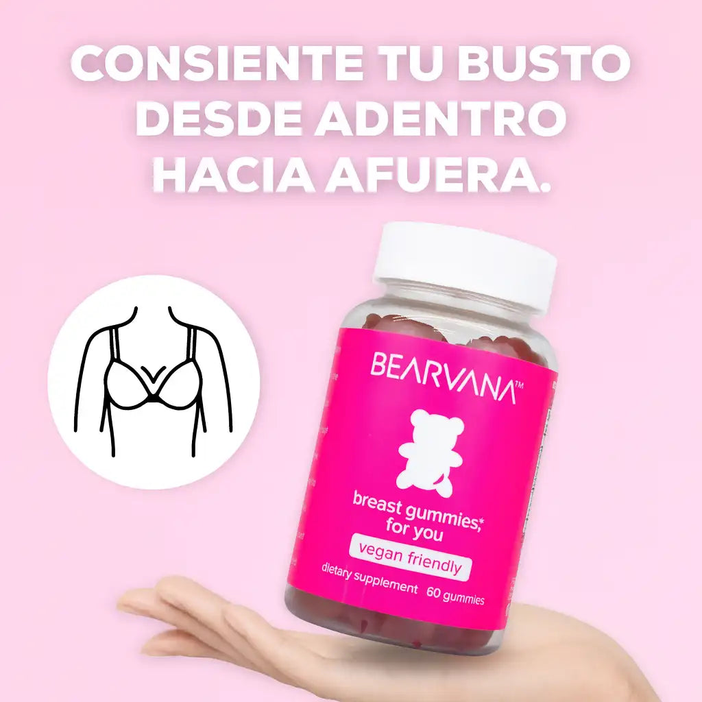 COMBO BEARVANA GLUTEOS + BUSTO GUMMIES