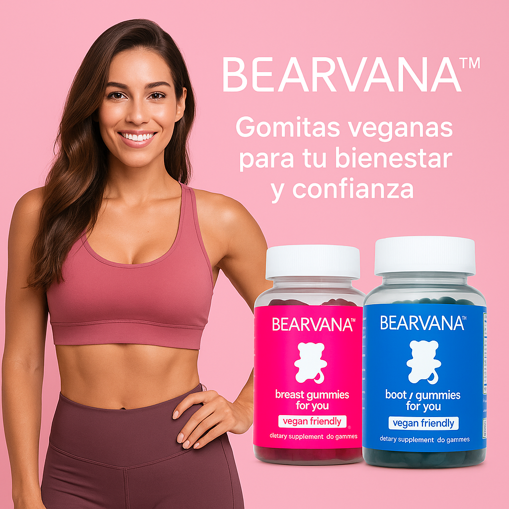 COMBO BEARVANA GLUTEOS + BUSTO GUMMIES